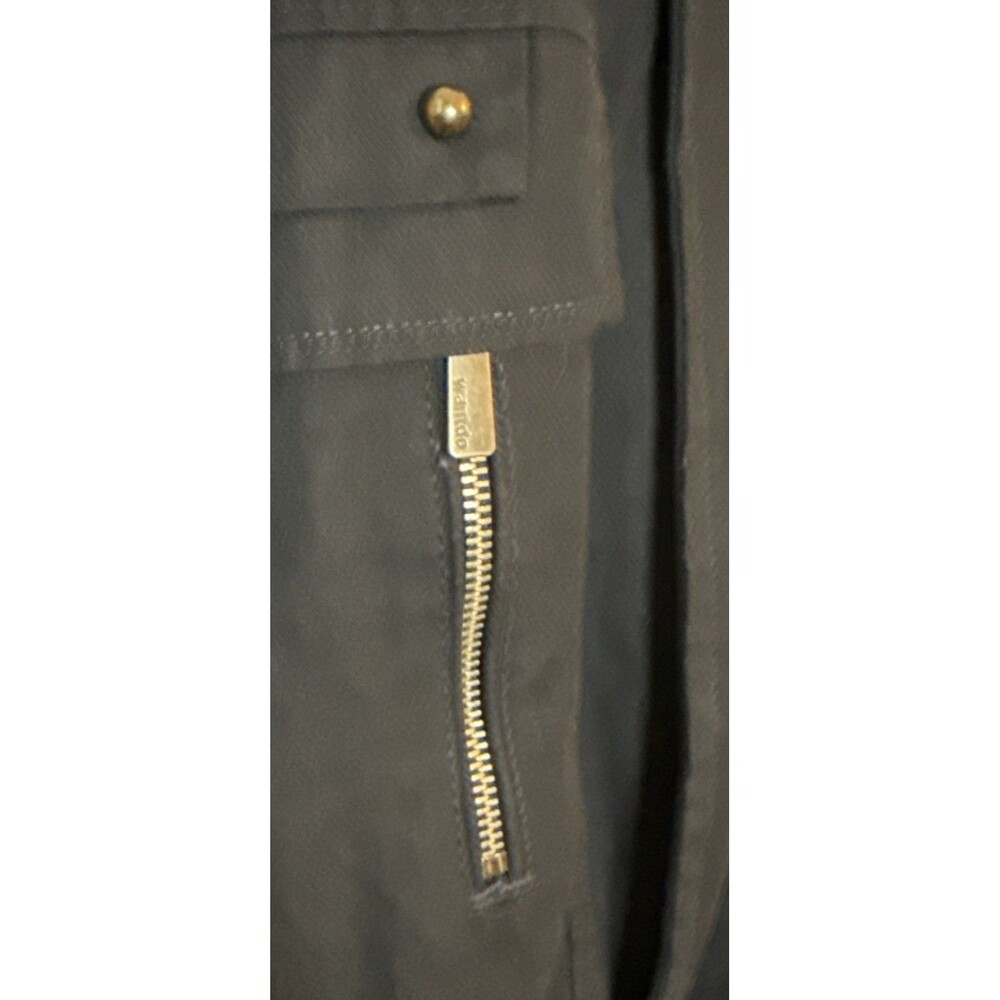 Wantdo Jacket Womens Large‎ Cotton Canvas Navy Chore Coat Full Zip Pockets Lined - Picture 6 of 6